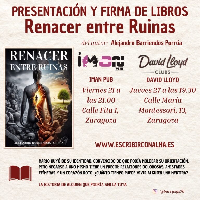 Presentación Renacer entre Ruinas